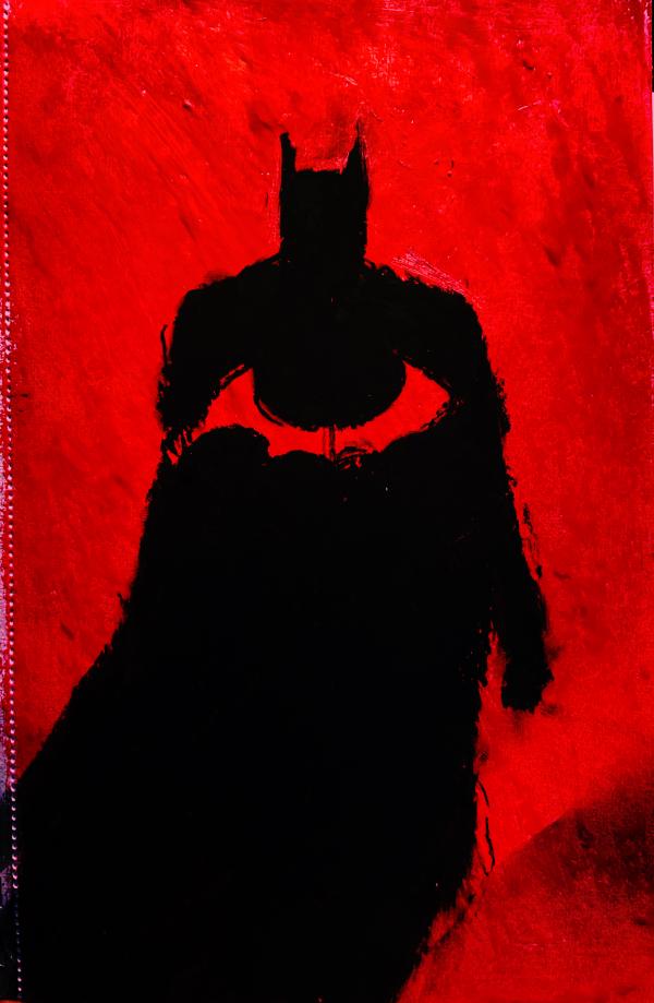 The Batman (2019) - Wax crayon on paper