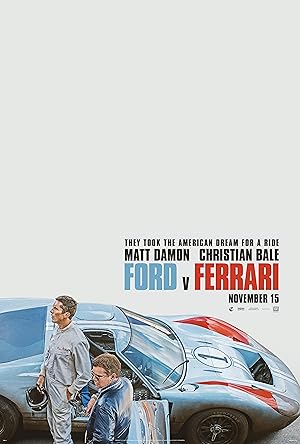 Poster for Ford v Ferrari